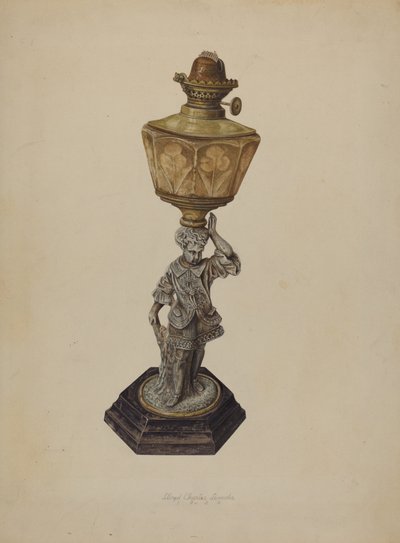 Table Lamp by Lloyd Charles Lemcke