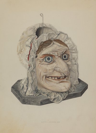 Witch Lantern by Lloyd Charles Lemcke