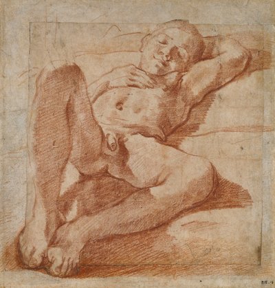 Study of a Nude Boy, 1575-1619 by Lodovico Carracci