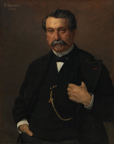Portrait of a Man, 1868 by Léon Bonnat