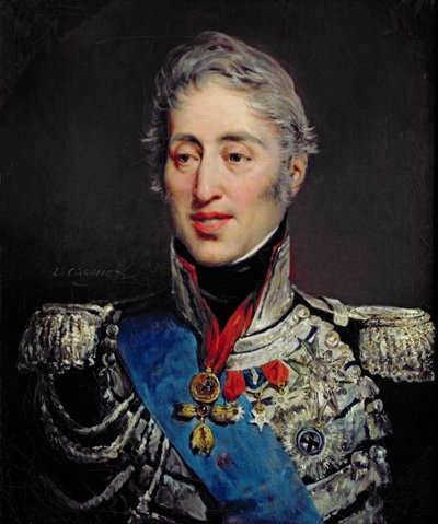 Portrait of Charles X by Léon Cogniet