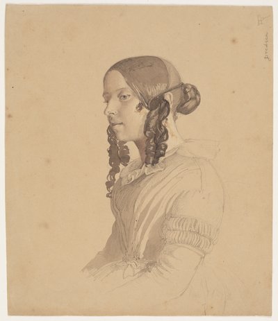 Portrait of a Lady (Helene v. Germadt) by Lorenz Frølich