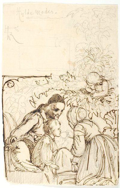 Elder Mother by Lorenz Frølich