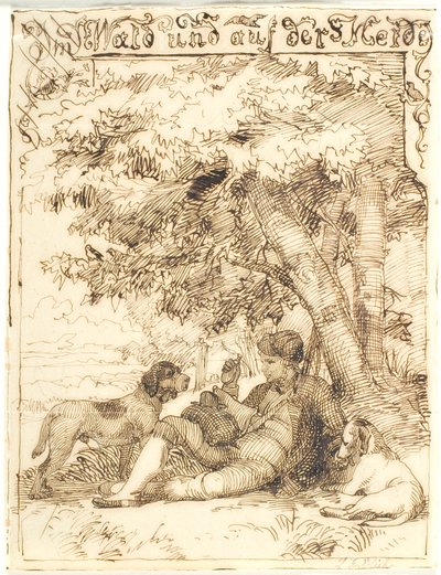 In the Forest and on the Heath by Lorenz Frølich