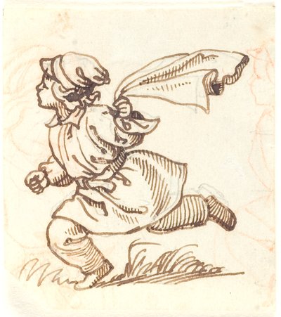 Running Boy by Lorenz Frølich