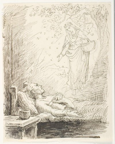 Draft for the Bachelor’s Nightcap by Lorenz Frølich