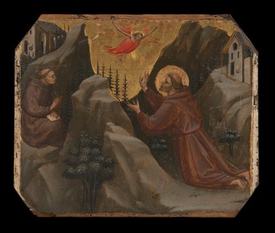 Saint Francis Receiving the Stigmata by Lorenzo Ghiberti