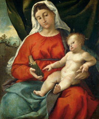 Madonna and Child by Lorenzo Lotto