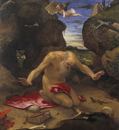 Saint Jerome by Lorenzo Lotto