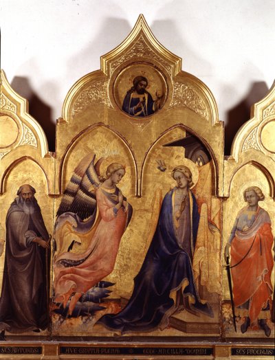 The Annunciation by Lorenzo Monaco