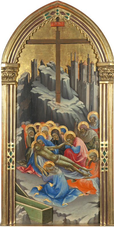 The Lamentation over Christ by Lorenzo Monaco