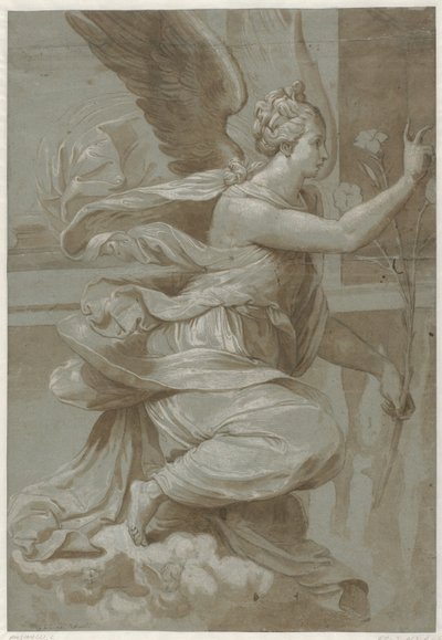 Annunciation to Mary by Lorenzo Pasinelli (possibly)