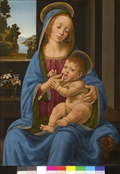 Madonna and Child by Lorenzo di Credi