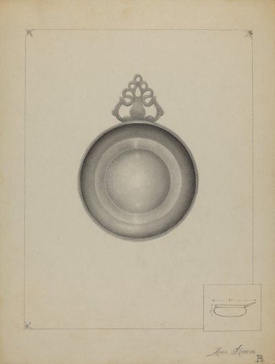 Pewter Porringer by Louis Annino