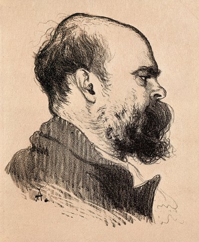 Portrait of Paul Verlaine by Louis Anquetin