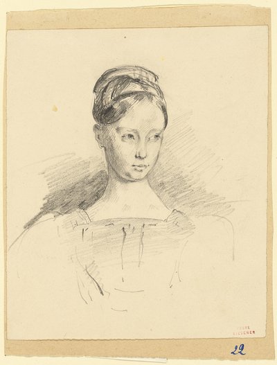 Celeste Richomme by Louis Antoine Leon Riesener