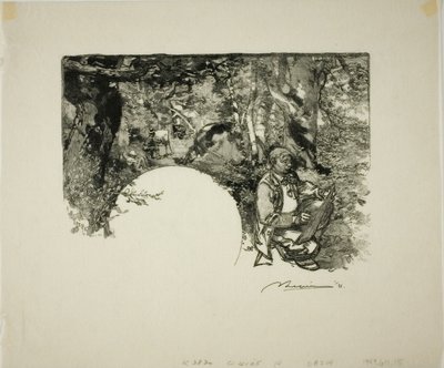 Painters by Louis Auguste Lepère