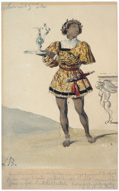 Black Slave by Louis Boulanger
