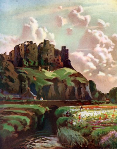 Harlech Castle, Merionethshire, Wales, 1924-1926 by Louis Burleigh Bruhl