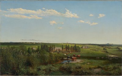 Mount Fyans Homestead, 1869 by Louis Buvelot