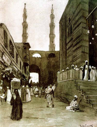 Bab El Fetouh, Cairo, Egypt by Louis Cabanes