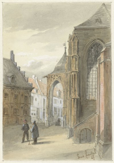 View of Nijmegen by Louis Chantal