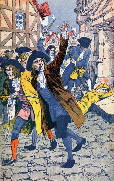Persecutions Against the Protestants by Louis Charles Bombled