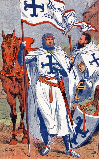 Templars by Louis Charles Bombled