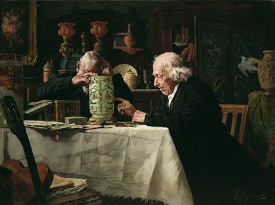 The Connoisseurs by Louis Charles Moeller
