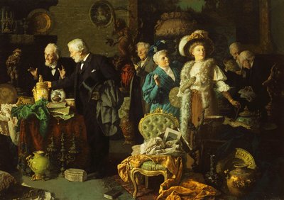 The Connoisseurs by Louis Charles Moeller