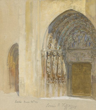 Senlis, June 26th, 1891 by Louis Comfort Tiffany
