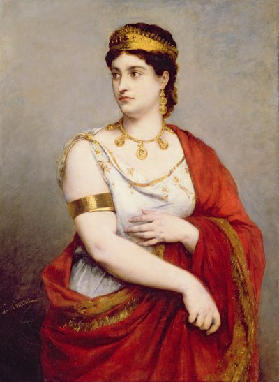 Portrait of Mademoiselle George by Louis Courtat