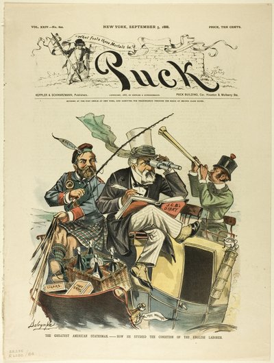 The Great American Statesman, Puck by Louis Dalrymple