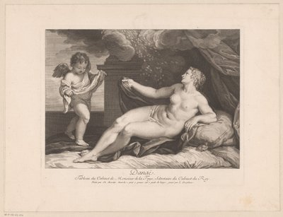 Jupiter and Danae by Louis Desplaces