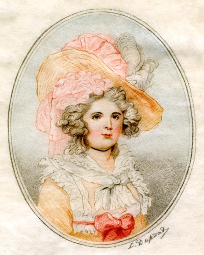 Portrait of a woman, 18th century by Louis Dupont