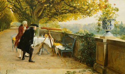 The Voyeurs by Louis Emile Adan