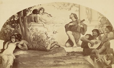 The Amorous Music by Louis Emile Durandelle