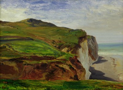 Cliffs by Eugene Isabey