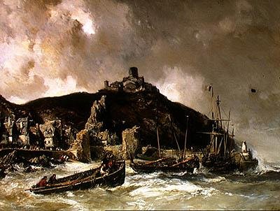The Port by Louis Eugene Gabriel Isabey
