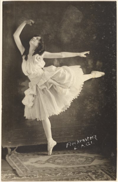 Ballerina on Pointe by Louis Fleckenstein