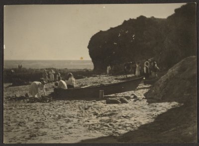 Beach Scene by Louis Fleckenstein