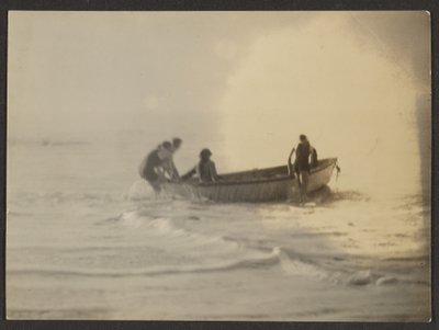 Boat on Water by Louis Fleckenstein