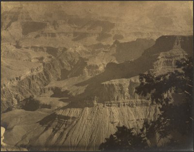 Canyon Landscape from Above by Louis Fleckenstein