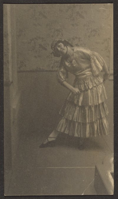 Female Dancer by Louis Fleckenstein
