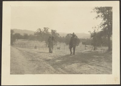 Figures in Rural Landscape by Louis Fleckenstein