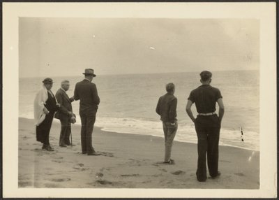 Fleckenstein Family at the Beach by Louis Fleckenstein