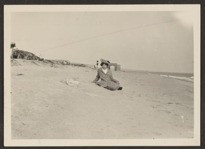 Florence on Beach by Louis Fleckenstein