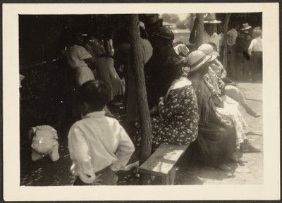 Group at Outdoor Social by Louis Fleckenstein