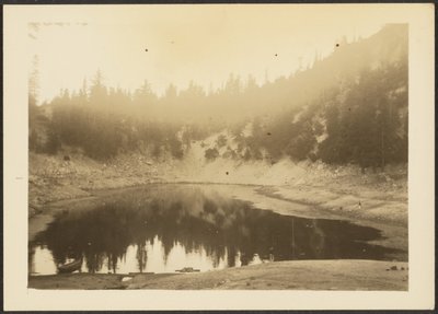 Landscape with Lake by Louis Fleckenstein