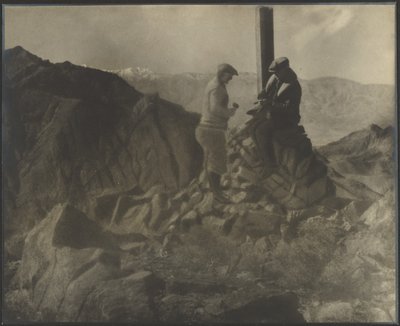 Monument Peak - Death Valley by Louis Fleckenstein